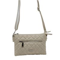 Bolso Bandolera Guateado Beige Bolso Bandolera Guateado Beige 0
